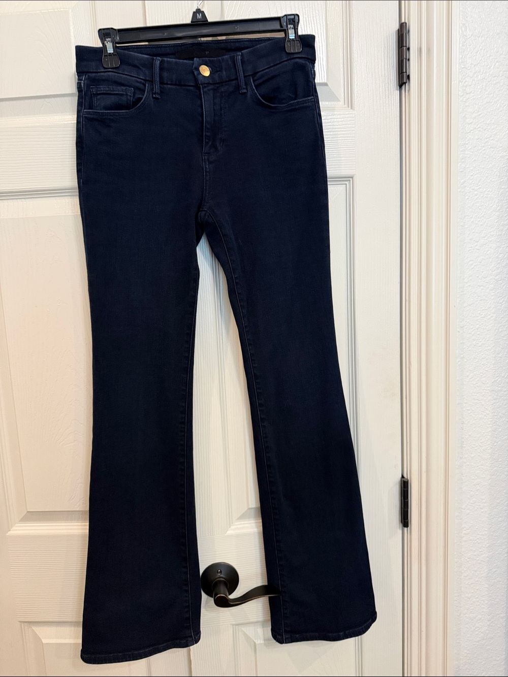 Joe's Jeans The Provocateur Petite Bootcut Jeans - very dark navy - size 25